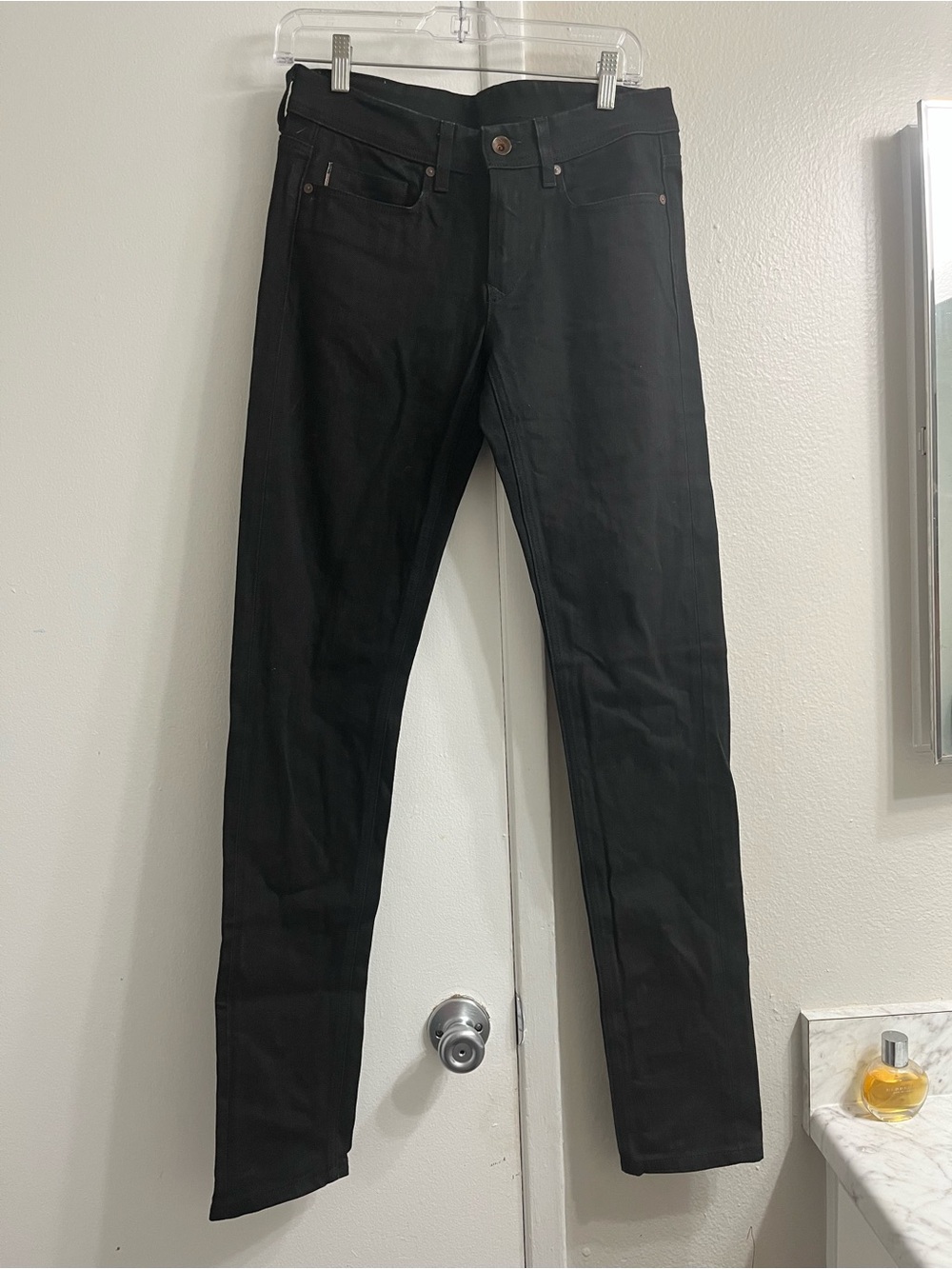 People For Peace Men's Premium Red Line Selvedge Skinny Jeans – Made in USA